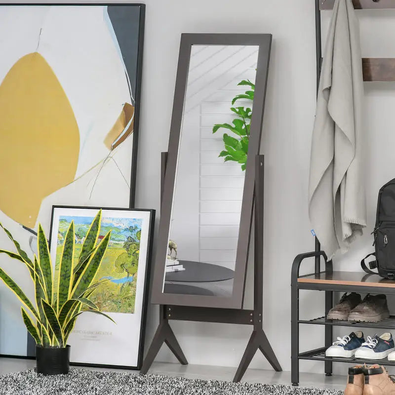 Tilting Full-Length Mirror 148cm | Freestanding Cheval Mirror for Bedroom & Dressing Room