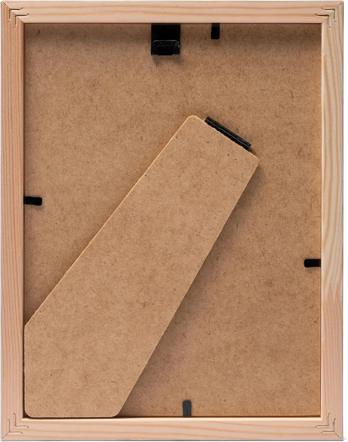 Solid Pine Picture Frame 13x18cm | Small Brown Wooden Photo Frame