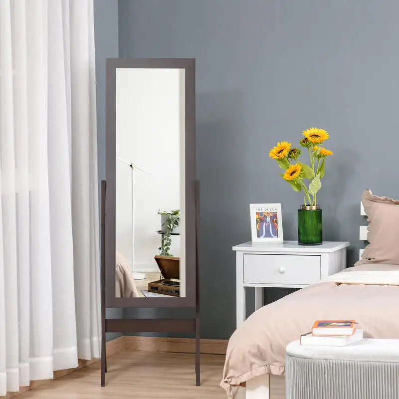 Tilting Full-Length Mirror 148cm | Freestanding Cheval Mirror for Bedroom & Dressing Room