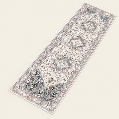 Hallway runner rug 60x230cm, Ivory Blush